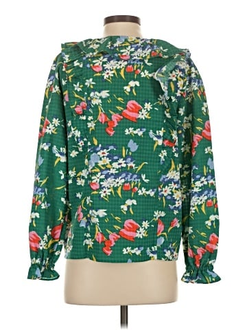 Ann Taylor LOFT Long Sleeve Blouse (view 2)