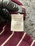 Pink Clover Stripes Burgundy Pullover Sweater Size M - photo 8