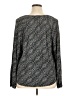 Daniel Rainn Gray Long Sleeve Blouse Size XL - photo 2