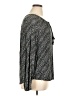 Daniel Rainn Gray Long Sleeve Blouse Size XL - photo 4