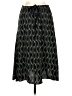 Max Studio 100% Polyester Chevron-herringbone Green Casual Skirt Size XS - photo 1