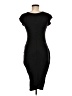 Benjamin Jay Solid Black Cocktail Dress Size M - photo 2