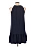 MICHAEL Michael Kors Solid Blue Casual Dress Size L (petite) - photo 2