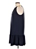 MICHAEL Michael Kors Solid Blue Casual Dress Size L (petite) - photo 5
