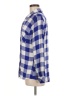 Rails 100% Rayon Checkered-gingham Blue Long Sleeve Button-Down Shirt Size M - photo 5
