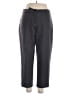 Dialogue Solid Gray Casual Pants Size 16 - photo 1