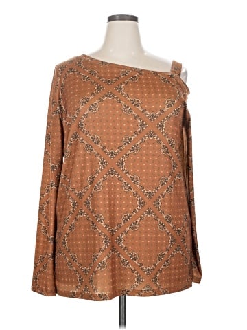 Crazy Train Long Sleeve Blouse (view 1)