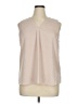 Shein 100% Polyester Tan Sleeveless Blouse Size XL - photo 1