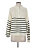 Unbranded 100% Acrylic Stripes Ivory Pullover Sweater Size S - photo 1