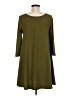Leith Solid Green Casual Dress Size M - photo 2