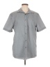 Assorted Brands Gray Short Sleeve Button-Down Shirt Size M - photo 1