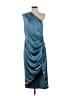Elliatt 100% Polyester Teal Cocktail Dress Size S (estimated) - photo 1