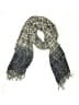 Stitch Fix 100% Polyester Tweed Black Blue Scarf One size - photo 1