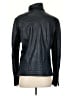 Badgley Mischka 100% Leather Black Blue Leather Jacket Size S (estimated) - photo 2