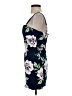 Almost Famous Floral Blue Cocktail Dress Size S - photo 5