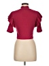 Zara Burgundy Short Sleeve Top Size M - photo 2