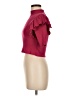 Zara Burgundy Short Sleeve Top Size M - photo 5
