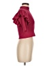 Zara Burgundy Short Sleeve Top Size M - photo 4
