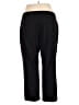 Gap Solid Black Active Pants Size 18 - photo 2