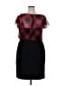 Alyx 100% Polyester Argyle Black Cocktail Dress Size 18 - photo 2