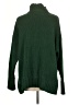 New Directions 100% Polyester Green Turtleneck Sweater Size L - photo 2