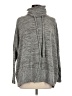 Discount Divas Gray Turtleneck Sweater Size M - photo 1