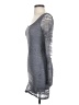 Soprano 100% Polyester Gray Cocktail Dress Size S - photo 5