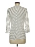 Chelsea28 100% Polyester Stripes Ivory White 3/4 Sleeve Blouse Size XS - photo 2
