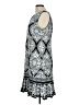 Sandra Darren Print Blue Black Casual Dress Size L - photo 5