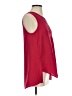 BCBGMAXAZRIA 100% Polyester Solid Red Sleeveless Blouse Size XS - photo 4