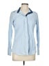 Assorted Brands Checkered-gingham Blue Long Sleeve Button-Down Shirt Size L - photo 1