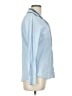 Assorted Brands Checkered-gingham Blue Long Sleeve Button-Down Shirt Size L - photo 4