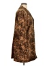 Briggs New York Animal Print Brown Coat Size 1X - photo 4