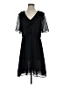 H&M 100% Polyester Black Casual Dress Size S - photo 1