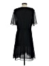 H&M 100% Polyester Black Casual Dress Size S - photo 2