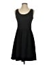 HD in Paris Solid Black Casual Dress Size S - photo 1