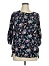 Bobeau Black 3/4 Sleeve Blouse Size XL - photo 1