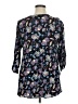 Bobeau Black 3/4 Sleeve Blouse Size XL - photo 2