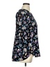 Bobeau Black 3/4 Sleeve Blouse Size XL - photo 4