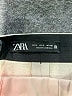 Zara 100% Polyester Solid Ivory Casual Pants Size S - photo 4