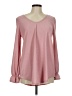Modern Soul Pink Long Sleeve Blouse Size M (estimated) - photo 1
