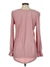 Modern Soul Pink Long Sleeve Blouse Size M (estimated) - photo 2