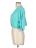 Perceptions Teal 3/4 Sleeve Blouse Size L (petite) - photo 5