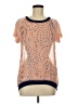 Olivia Moon 100% Polyester Orange Short Sleeve Top Size XS - photo 1