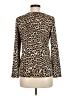 Chico's Animal Print Brown Pullover Sweater Size Med (1) - photo 2