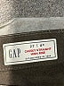 Gap 100% Polyester Metallic Black Casual Pants Size 27 waist regular - photo 4