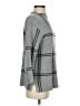 J.Jill Plaid Gray Turtleneck Sweater Size XS - photo 4