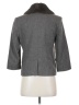Kenneth Cole New York 100% Polyester Chevron-herringbone Gray Blazer Size 4 - photo 2