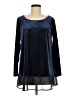 Monroe and Main Blue Long Sleeve Blouse Size M - photo 1