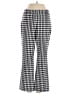 Derek Lam 10 Crosby Checkered-gingham Ivory Casual Pants Size 0 - photo 1